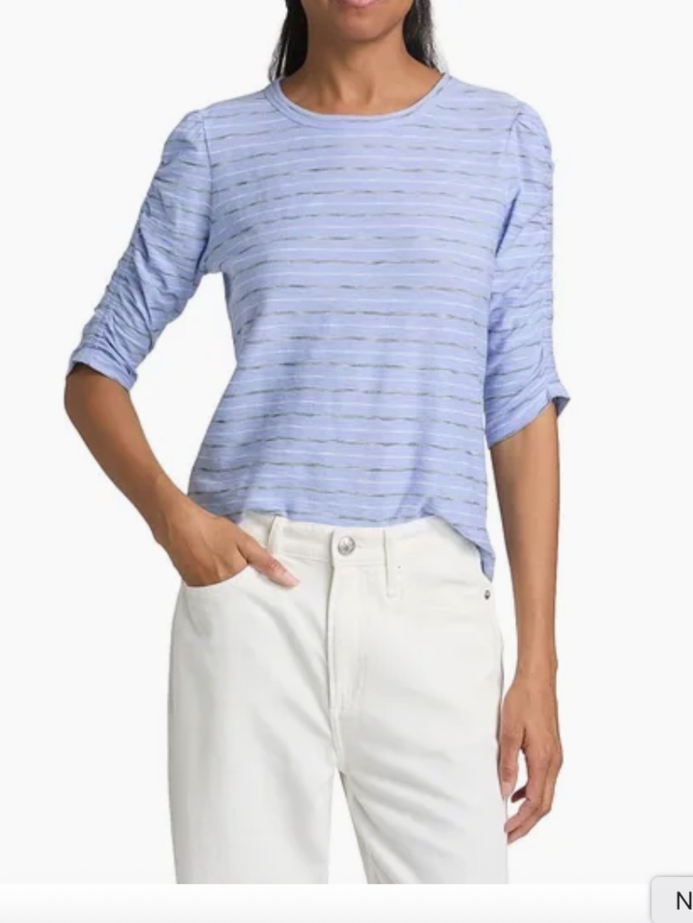 Veronics Beard Waldorf Striped Tshirt